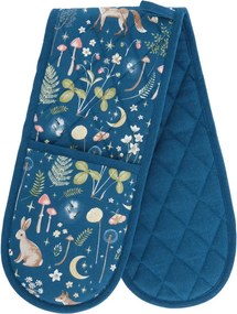 Bavlnená dvojitá kuchynská chňapka Enchanted Twilight Animals – Catherine Lansfield