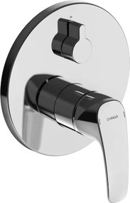 Sprchová a vaňová batéria Hansa Pinto bez podomietkového telesa chróm 85269183, 1 ks