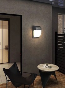 Toolight Toolight, nástenné svietidlo 24,5x18 cm, 1xE27, RSL013-1W, čierna, OSW-10246