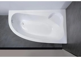 Asymetrická rohová vaňa Nizza - pravá 150x100