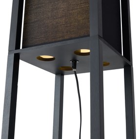 Moderná stojaca lampa čierna - Stojan