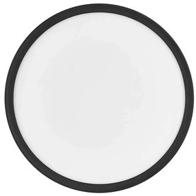 LED Stropné svietidlo FLORI LED/18W/230V 4000K čierna pr. 29 cm