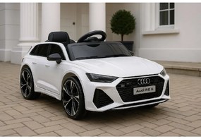 Elektrické autíčko Audi RS 6 biele
