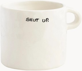 Ručne maľovaný hrnček Shut Up