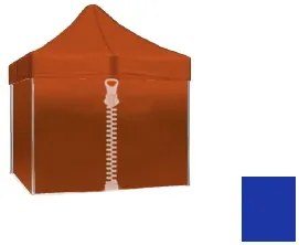 Bestent Stena k stanu - 2,5m modrá s dvermi SQ/ HQ/ EXQ