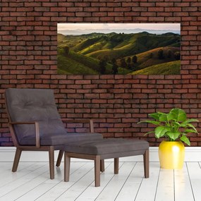 Obraz - Výhľad na thajské kopčeky (120x50 cm)