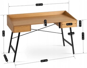 PROXIMA.store - Moderný písací stôl ICE
