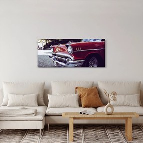 Obraz starého auta (120x50 cm)