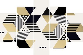Obraz - Geometrické tvary N⁰1 (150x105 cm)