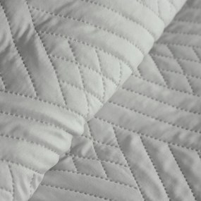 EUROFIRANY PREHOZ NA POSTEĽ BONI1 200X220 CM STRIEBORNÝ