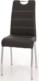 Jedálenská stolička Susi, čierna ekokoža