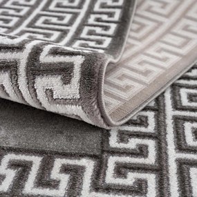 Dekorstudio Moderný koberec CHIC 502 - antracitový Rozmer koberca: 200x290cm