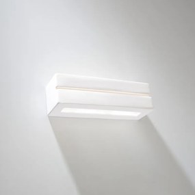 VEGA LINE Nástenné keramické svetlo, biela SL.0231 - Sollux