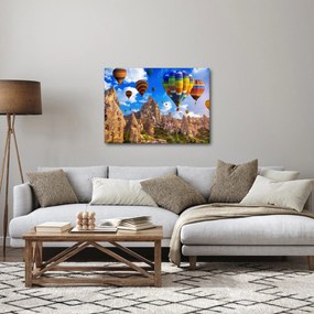 Obraz - Teplovzdušné balóny, Cappadocia, Turkey. (70x50 cm)