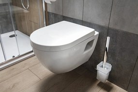 Aqualine Aqualine, DONA WC sedátko, Soft Close, biela, FD121