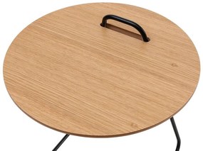 Set 3 príručných stolíkov Paniki (natural). Vlastná spoľahlivá doprava až k Vám domov. 1094357