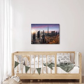 Obraz - Panorama Dubaja (70x50 cm)