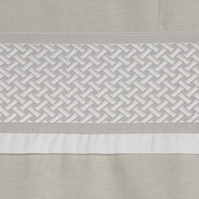 RENFORCÉ OBLIEČKY REINA39 200X220 CM, 2 KS 70X80 CM SIVÉ