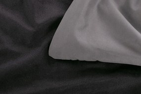 Obliečky z mikrovlákna LANTA sivo-čierne Rozmer obliečky: 70 x 80 cm | 140 x 200 cm