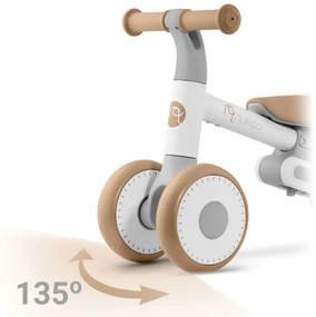 Nukido Detské odrážadlo Biele NK-603
