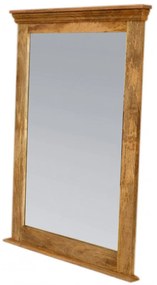 Zrkadlo Guru 90x120 z mangového dreva Mango natural