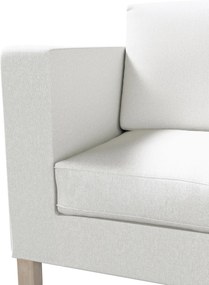 Poťah na sedačku Karlanda (pre 2 osoby,krátky) farba produktu krémová látka zapletaná