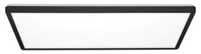 LED Prisadený panel NIVERA LED/32W/230V IP54 29,5x59,5 cm čierny