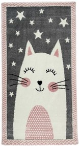 Vopi koberce Detský koberec Kiddo F0132 pink - 160x230 cm