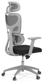 BONTEC Kancelárska stolička, hojdací mechanizmus, čierna, KA-K2081 BK Farba: Šedá