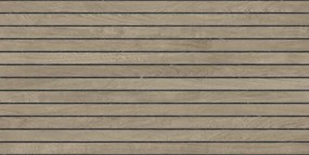 Obklad Argenta Bari aural black 60x120 cm reliéfna BARI612ABK
