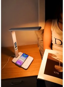 Brilagi- LED Stmievateľná  lampa s bezdrôtovým nabíjaním REGINA LED/8,5W/230V biela