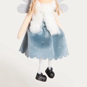 Závesná vianočná dekorácia PLYS anjel 751844