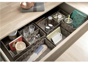 Úložný organizér Compactor TEX 12 x 12 x 7 cm, sivá