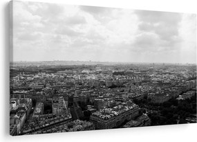 Obraz - Strechy domov v Paríži (90x60 cm)
