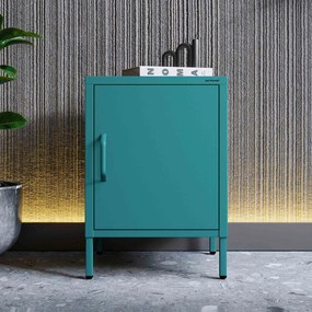 Nočný stolík MIA, 424 x 595 x 400 mm, Modern: morská farba