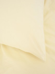 Bavlnená obliečka na vankúš Renforcé 40 × 60 cm - Jasmine pastelovo žltá