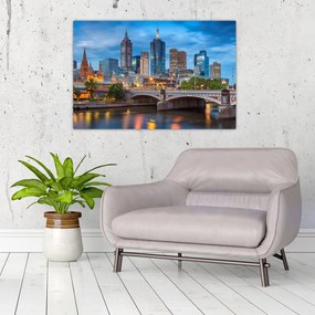 Obraz mesta Melbourne (90x60 cm)