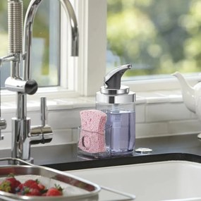 Kovový dávkovač mydla 650 ml - simplehuman