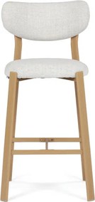 Barová stolička biela AUB-L3125 OAK