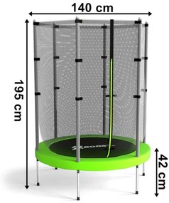 Trampolína SAUT zelená
