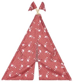 lupilu®  Detský stan Teepee (červená)  (100367560)
