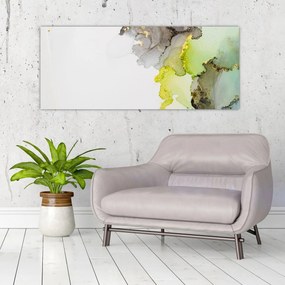 Obraz - Abstraktné umenie atramentom (120x50 cm)