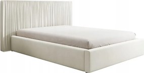 Manželská posteľ 180cm Thala 180 (rošt úl. priestor) (krémová/čierna)