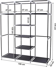 Šatníková skriňa RYG12B