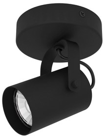 EGLO LED nástenné bodové svetlo SOREGO, 1xGU10, 3W, teplá biela, čierne