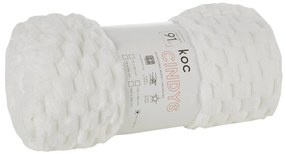 DEKA Z MIKROFLANELU CINDY6 70X160 CM BIELA