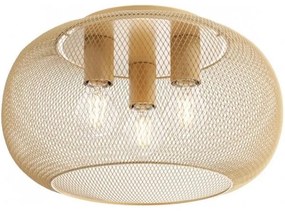 Redo 01-3139 - Stropné svietidlo CROKET 3xE27/42W/230V pr. 40 cm zlatá