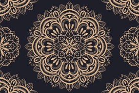 Tapeta Mandala s tmavým pozadím
