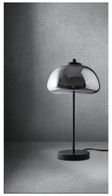Livarno home Stolná LED lampa (sivé sklo)  (100393468)