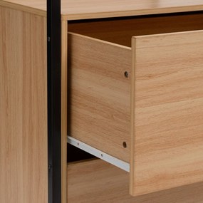 Otvorená šatníková skriňa v prírodnej farbe 60x190x48 cm Armarios – Casa Selección